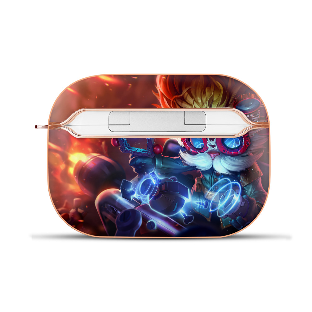 （画像用） リーグ・オブ・レジェンド League of Legends LOL 【AirPods Pro用】ハードシェル保護ケース｜耐衝撃・防指紋・カラビナ付き商品仕様