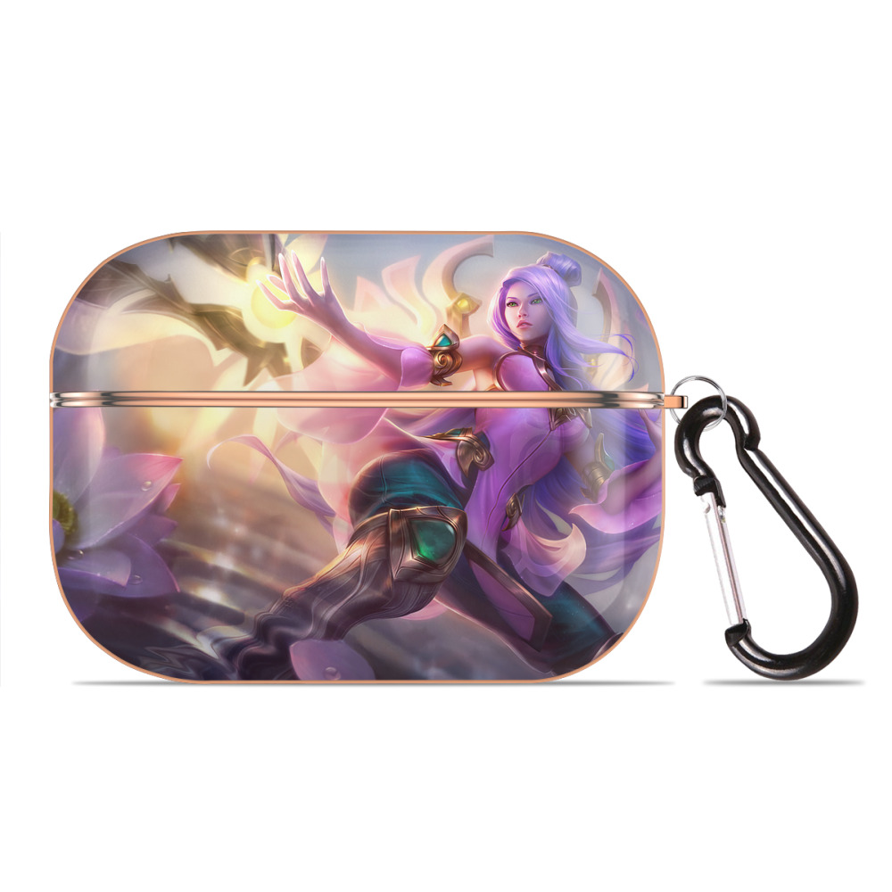 （画像用） リーグ・オブ・レジェンド League of Legends LOL 【AirPods Pro用】ハードシェル保護ケース｜耐衝撃・防指紋・カラビナ付き商品仕様