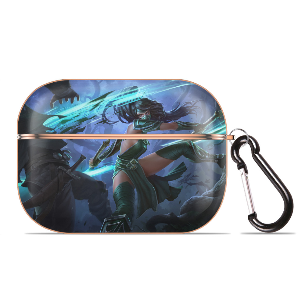 （画像用） リーグ・オブ・レジェンド League of Legends LOL 【AirPods Pro用】ハードシェル保護ケース｜耐衝撃・防指紋・カラビナ付き商品仕様