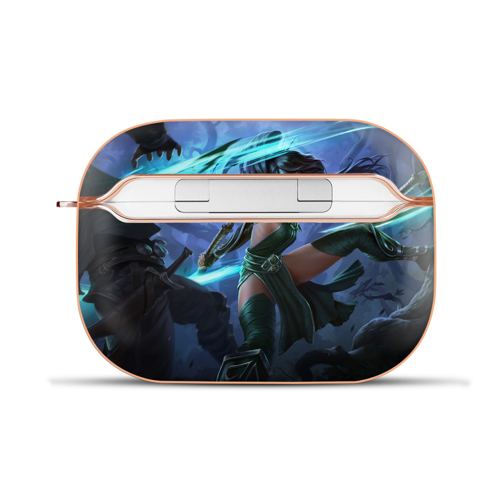 （画像用） リーグ・オブ・レジェンド League of Legends LOL 【AirPods Pro用】ハードシェル保護ケース｜耐衝撃・防指紋・カラビナ付き商品仕様