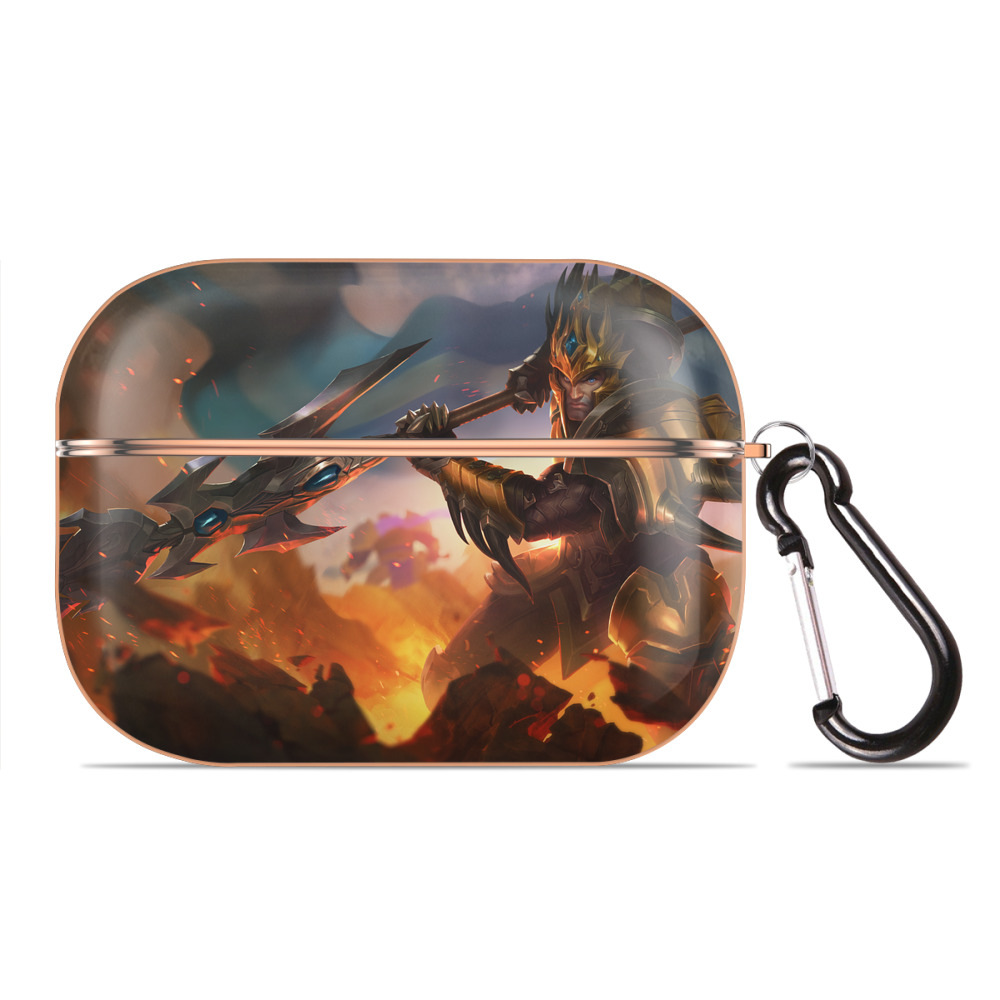 （画像用） リーグ・オブ・レジェンド League of Legends LOL 【AirPods Pro用】ハードシェル保護ケース｜耐衝撃・防指紋・カラビナ付き商品仕様