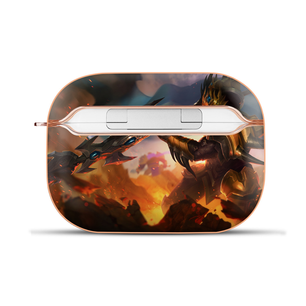 （画像用） リーグ・オブ・レジェンド League of Legends LOL 【AirPods Pro用】ハードシェル保護ケース｜耐衝撃・防指紋・カラビナ付き商品仕様