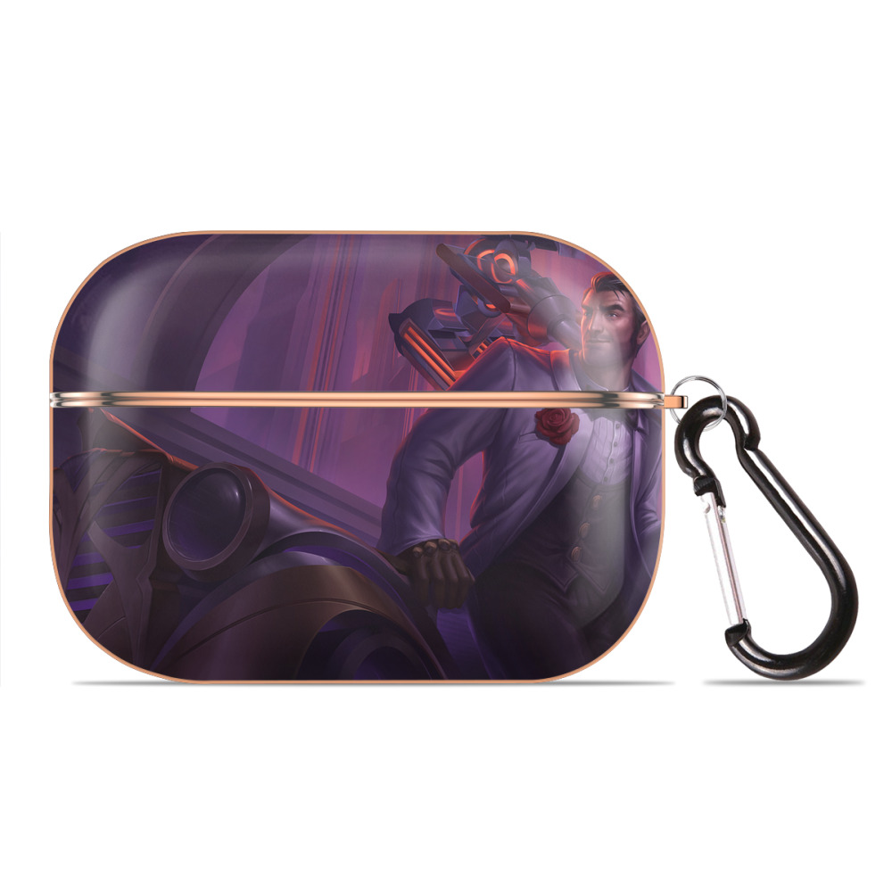 （画像用） リーグ・オブ・レジェンド League of Legends LOL 【AirPods Pro用】ハードシェル保護ケース｜耐衝撃・防指紋・カラビナ付き商品仕様