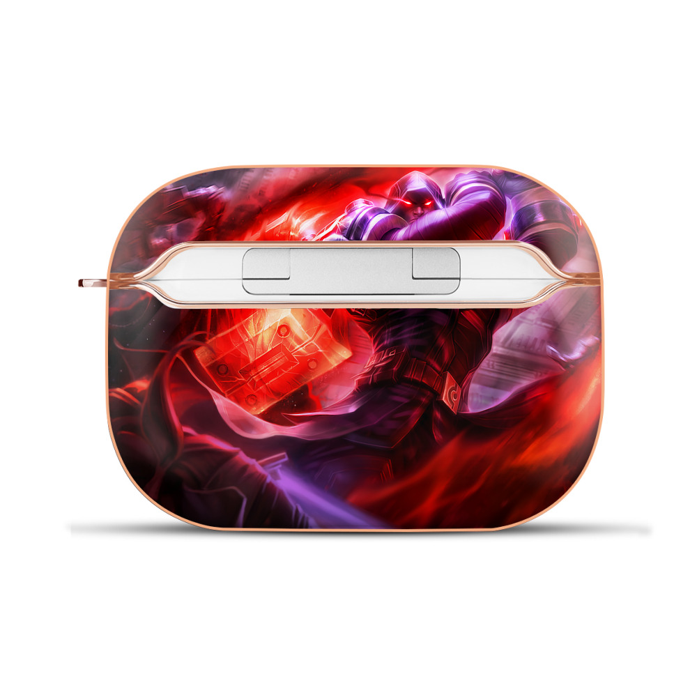 （画像用） リーグ・オブ・レジェンド League of Legends LOL 【AirPods Pro用】ハードシェル保護ケース｜耐衝撃・防指紋・カラビナ付き商品仕様