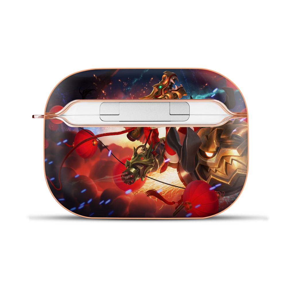 （画像用） リーグ・オブ・レジェンド League of Legends LOL 【AirPods Pro用】ハードシェル保護ケース｜耐衝撃・防指紋・カラビナ付き商品仕様