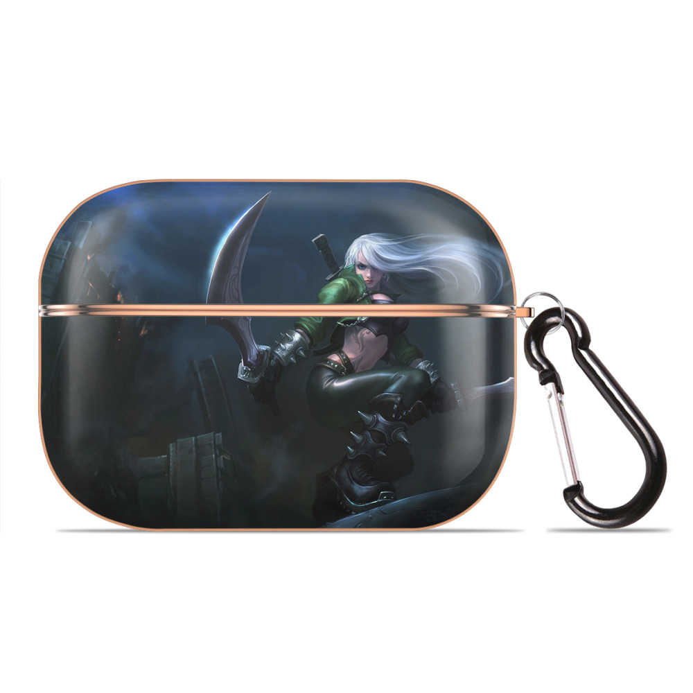 （画像用） リーグ・オブ・レジェンド League of Legends LOL 【AirPods Pro用】ハードシェル保護ケース｜耐衝撃・防指紋・カラビナ付き商品仕様