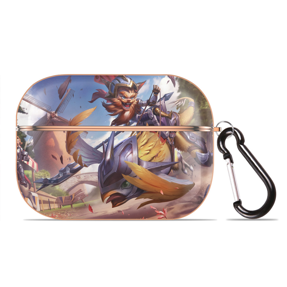リーグ・オブ・レジェンド League of Legends LOL 【AirPods Pro用】ハードシェル保護ケース｜耐衝撃・防指紋・カラビナ付き商品仕様