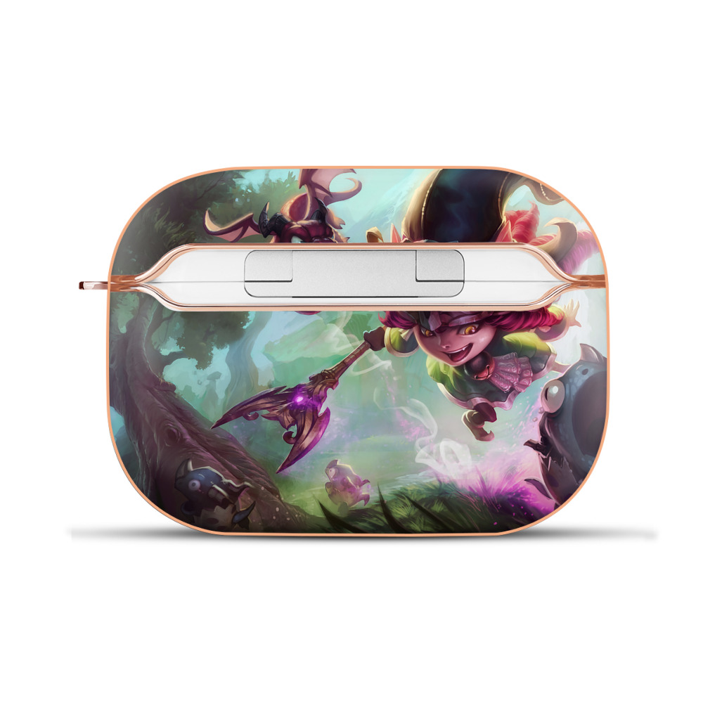 （画像用） リーグ・オブ・レジェンド League of Legends LOL 【AirPods Pro用】ハードシェル保護ケース｜耐衝撃・防指紋・カラビナ付き商品仕様