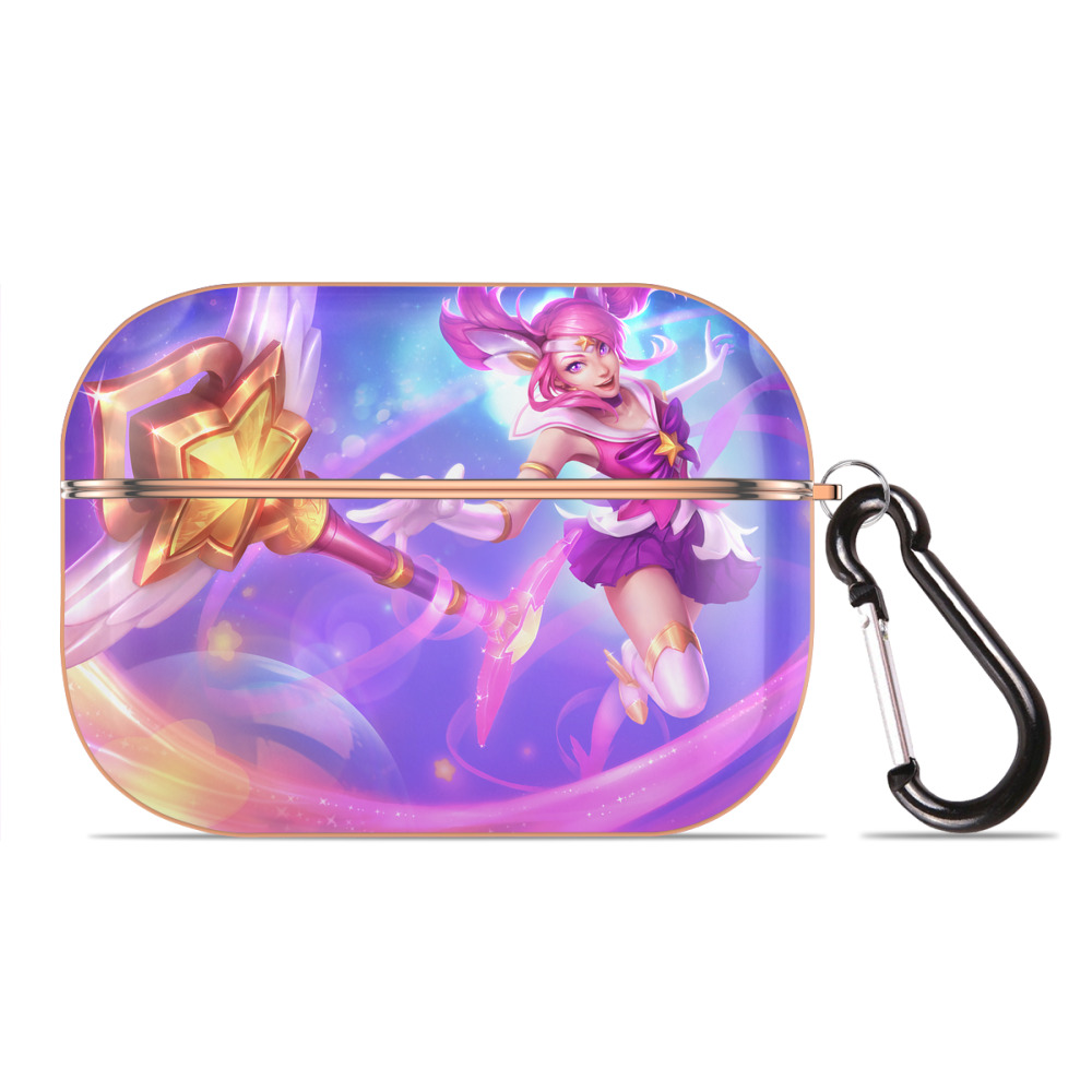 （画像用） リーグ・オブ・レジェンド League of Legends LOL 【AirPods Pro用】ハードシェル保護ケース｜耐衝撃・防指紋・カラビナ付き商品仕様