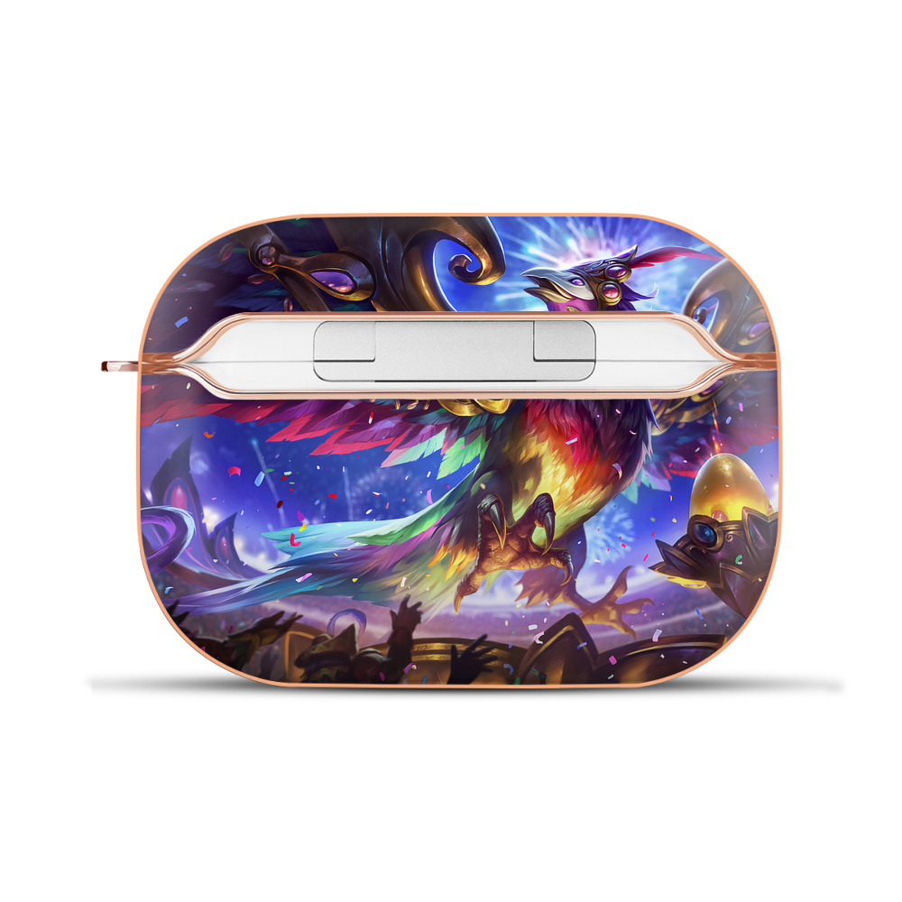 （画像用） リーグ・オブ・レジェンド League of Legends LOL 【AirPods Pro用】ハードシェル保護ケース｜耐衝撃・防指紋・カラビナ付き商品仕様