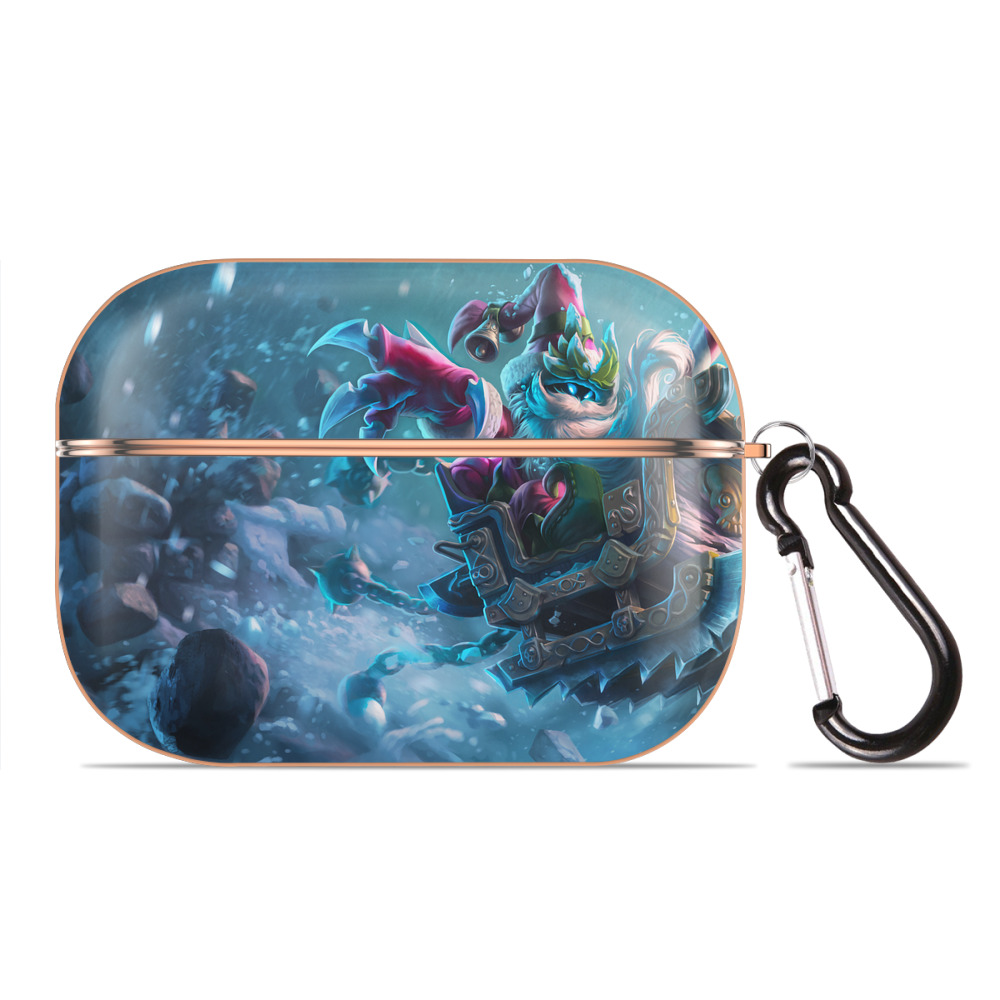 （画像用） リーグ・オブ・レジェンド League of Legends LOL 【AirPods Pro用】ハードシェル保護ケース｜耐衝撃・防指紋・カラビナ付き商品仕様