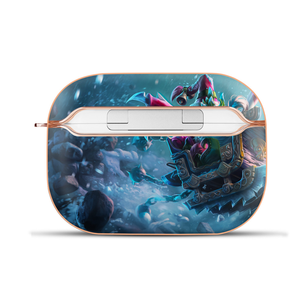 （画像用） リーグ・オブ・レジェンド League of Legends LOL 【AirPods Pro用】ハードシェル保護ケース｜耐衝撃・防指紋・カラビナ付き商品仕様
