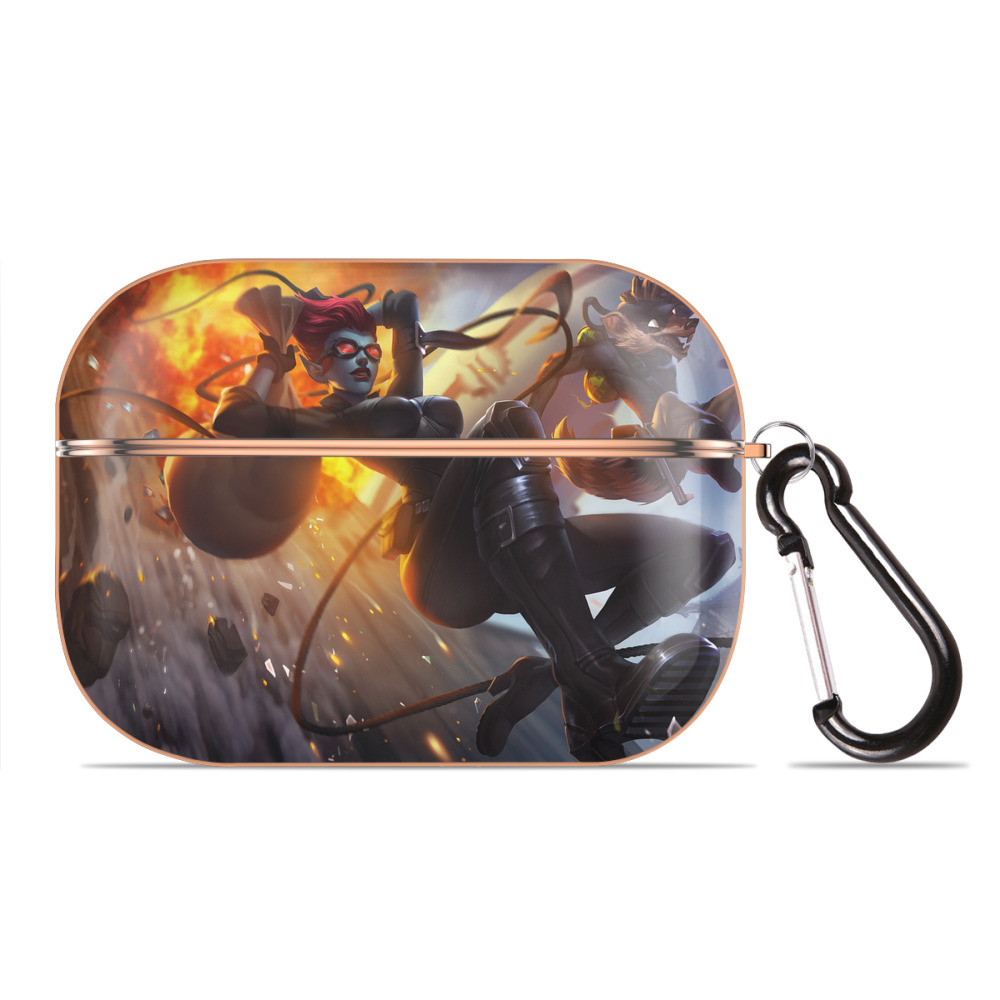 リーグ・オブ・レジェンド League of Legends LOL 【AirPods Pro用】ハードシェル保護ケース｜耐衝撃・防指紋・カラビナ付き商品仕様
