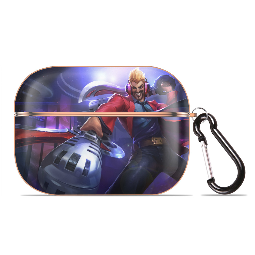 （画像用） リーグ・オブ・レジェンド League of Legends LOL 【AirPods Pro用】ハードシェル保護ケース｜耐衝撃・防指紋・カラビナ付き商品仕様