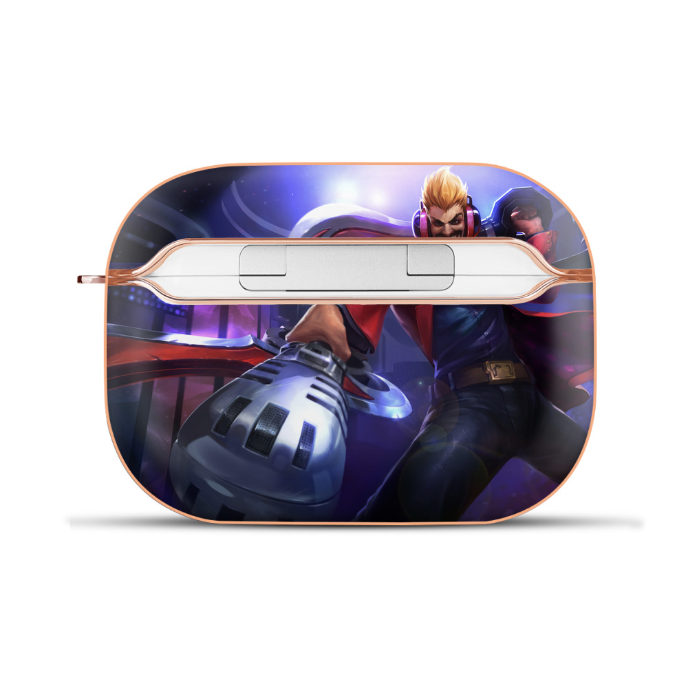 （画像用） リーグ・オブ・レジェンド League of Legends LOL 【AirPods Pro用】ハードシェル保護ケース｜耐衝撃・防指紋・カラビナ付き商品仕様