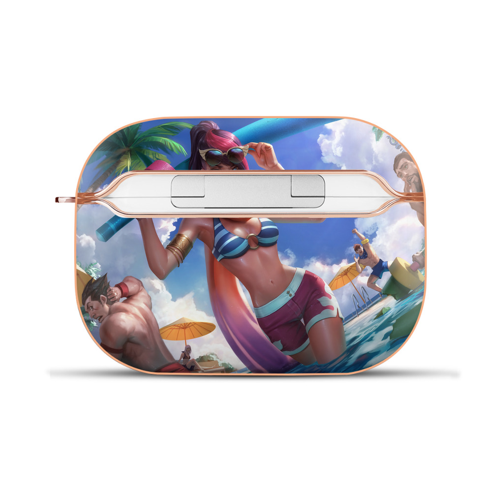 （画像用） リーグ・オブ・レジェンド League of Legends LOL 【AirPods Pro用】ハードシェル保護ケース｜耐衝撃・防指紋・カラビナ付き商品仕様