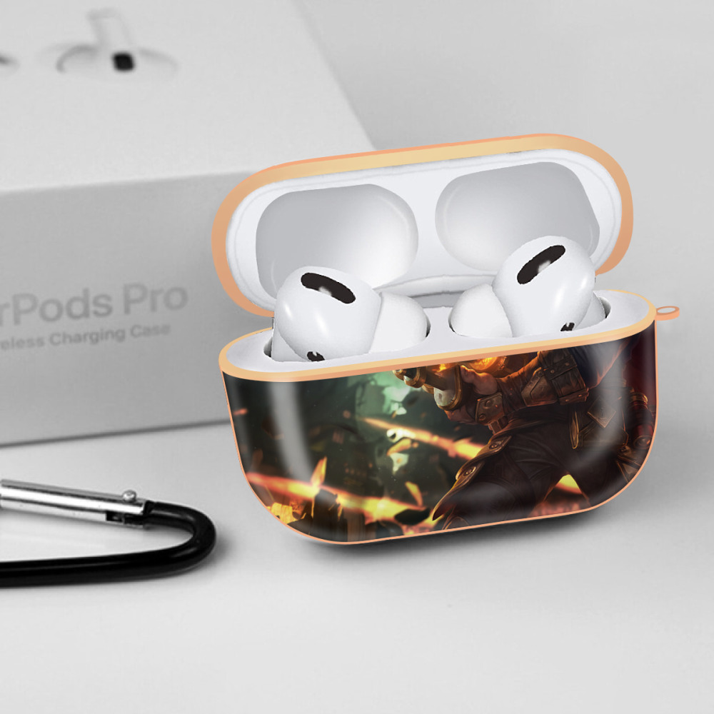 リーグ・オブ・レジェンド League of Legends LOL 【AirPods Pro用】ハードシェル保護ケース｜耐衝撃・防指紋・カラビナ付き商品仕様
