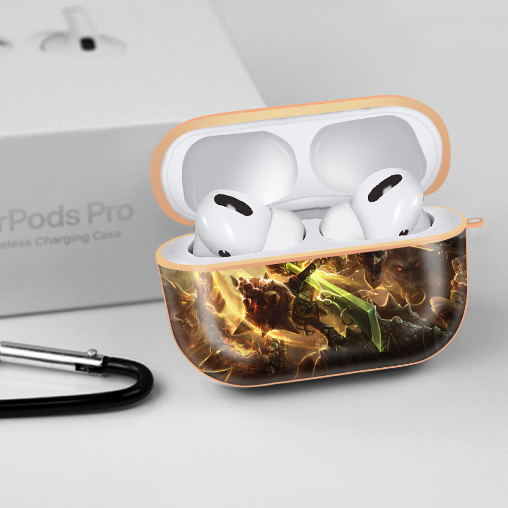 リーグ・オブ・レジェンド League of Legends LOL 【AirPods Pro用】ハードシェル保護ケース｜耐衝撃・防指紋・カラビナ付き商品仕様