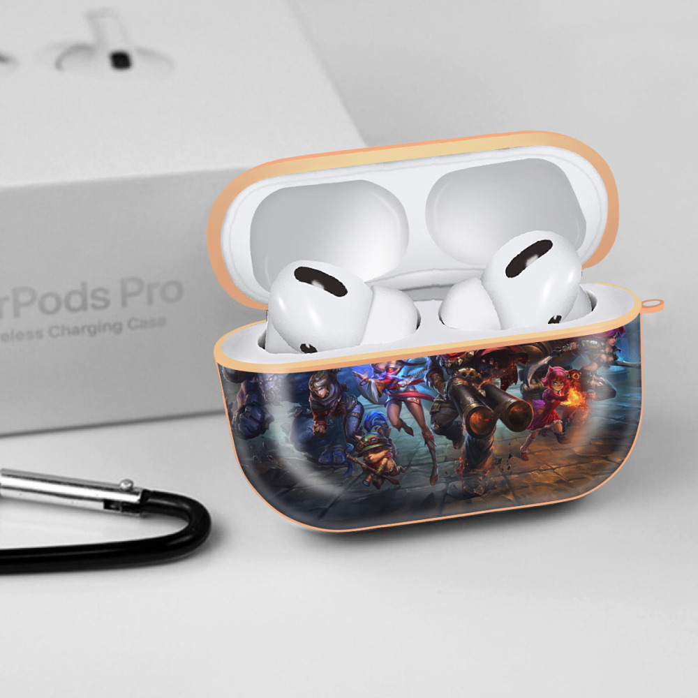 リーグ・オブ・レジェンド League of Legends LOL 【AirPods Pro用】ハードシェル保護ケース｜耐衝撃・防指紋・カラビナ付き商品仕様