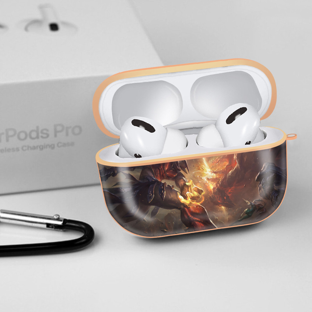 リーグ・オブ・レジェンド League of Legends LOL 【AirPods Pro用】ハードシェル保護ケース｜耐衝撃・防指紋・カラビナ付き商品仕様
