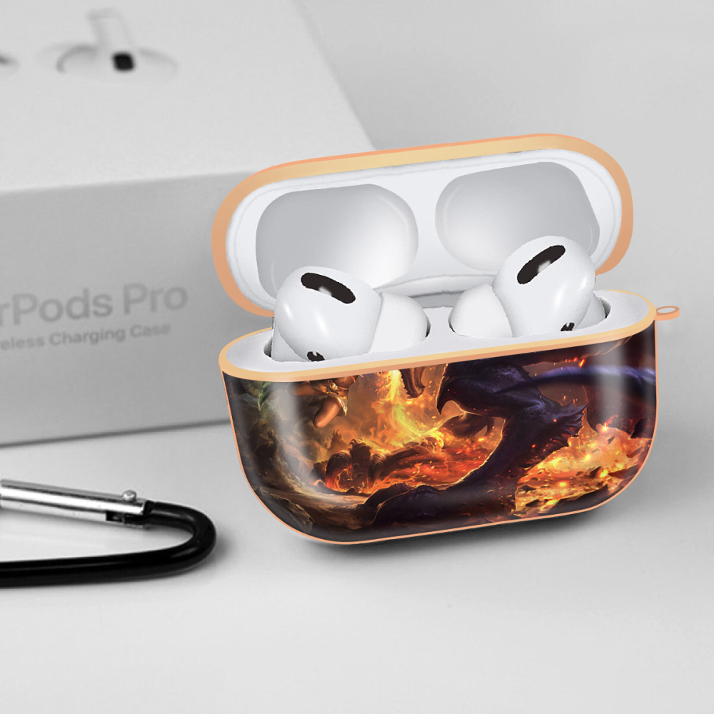 リーグ・オブ・レジェンド League of Legends LOL 【AirPods Pro用】ハードシェル保護ケース｜耐衝撃・防指紋・カラビナ付き商品仕様