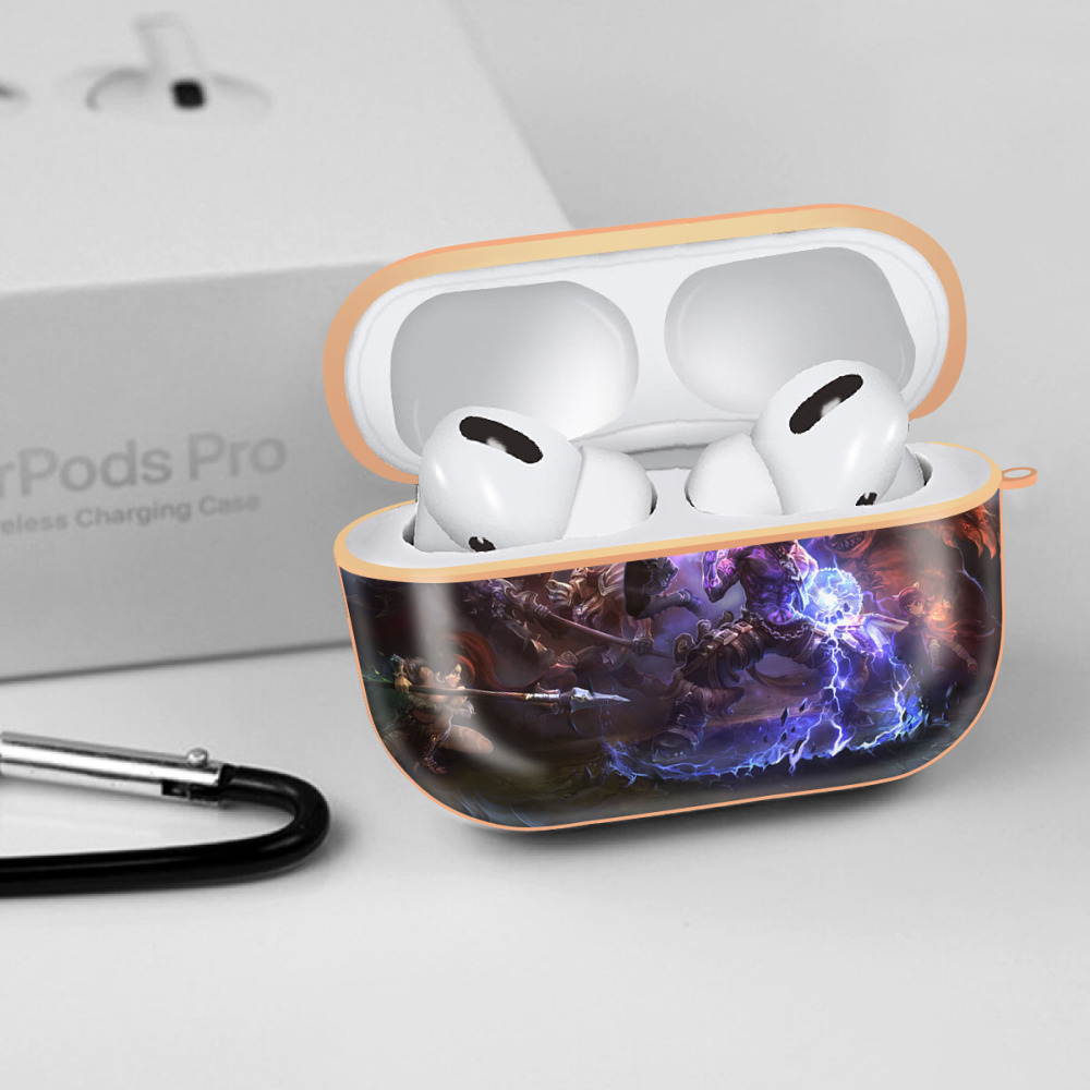 リーグ・オブ・レジェンド League of Legends LOL 【AirPods Pro用】ハードシェル保護ケース｜耐衝撃・防指紋・カラビナ付き商品仕様