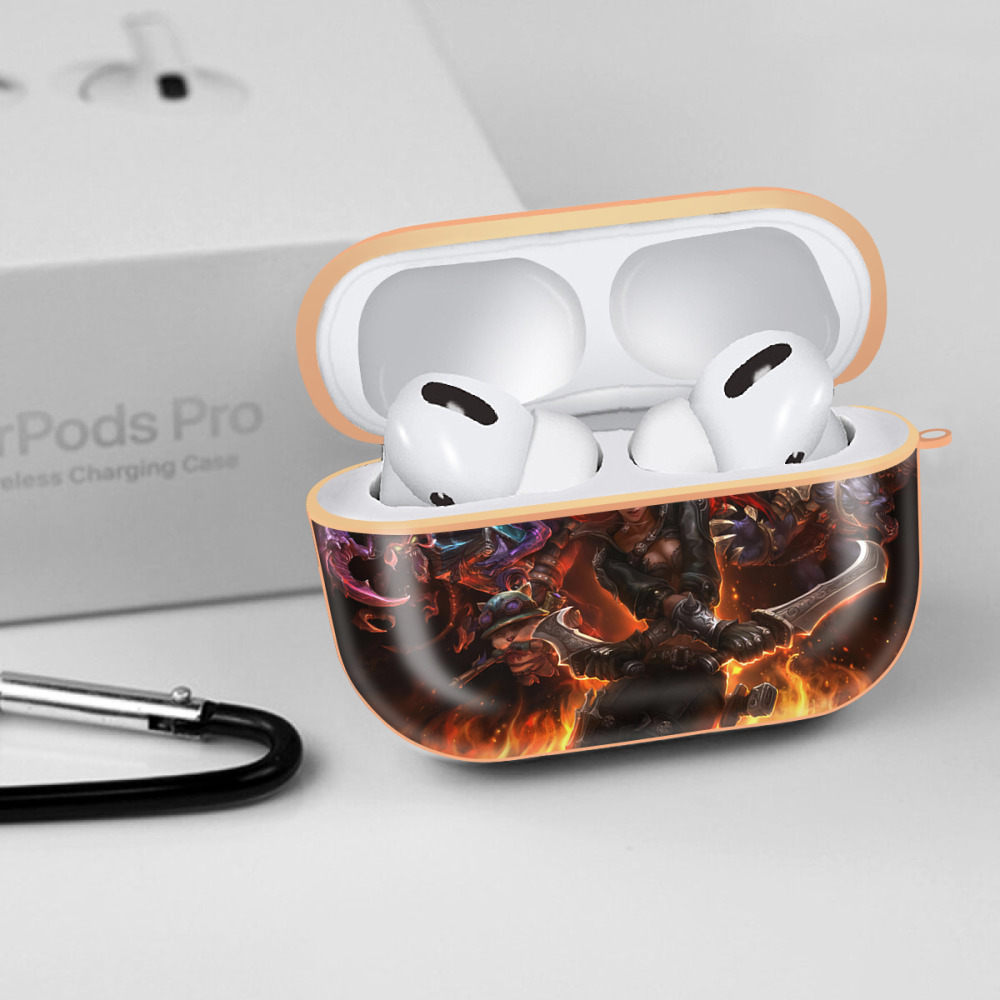 リーグ・オブ・レジェンド League of Legends LOL 【AirPods Pro用】ハードシェル保護ケース｜耐衝撃・防指紋・カラビナ付き商品仕様