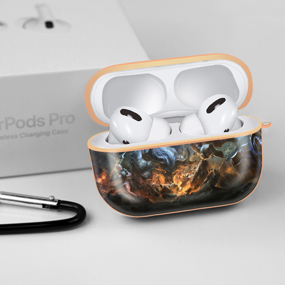 リーグ・オブ・レジェンド League of Legends LOL 【AirPods Pro用】ハードシェル保護ケース｜耐衝撃・防指紋・カラビナ付き商品仕様