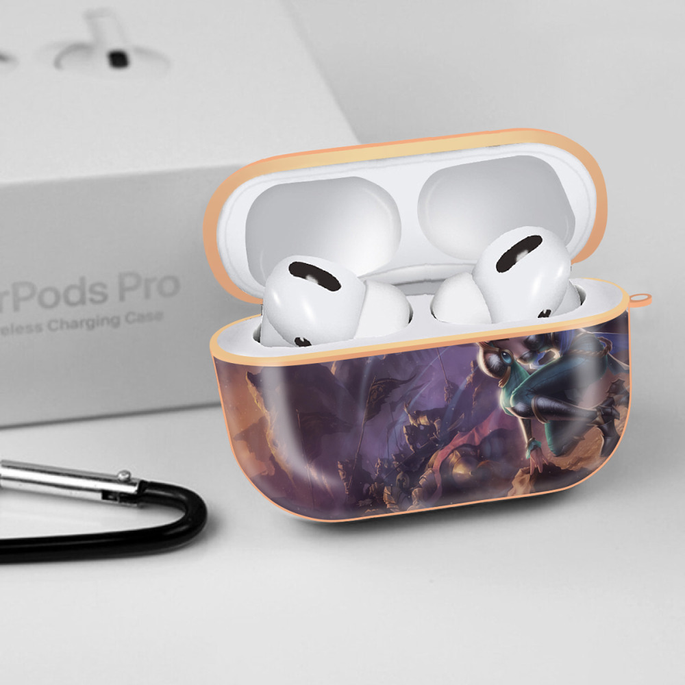 リーグ・オブ・レジェンド League of Legends LOL 【AirPods Pro用】ハードシェル保護ケース｜耐衝撃・防指紋・カラビナ付き商品仕様
