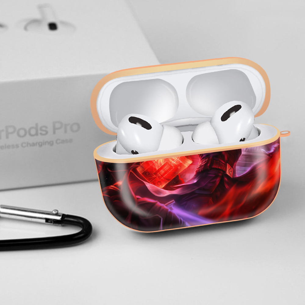 リーグ・オブ・レジェンド League of Legends LOL 【AirPods Pro用】ハードシェル保護ケース｜耐衝撃・防指紋・カラビナ付き商品仕様