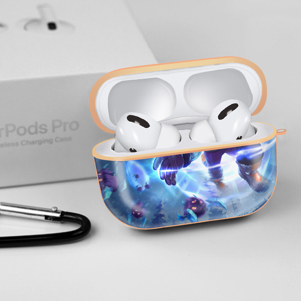 リーグ・オブ・レジェンド League of Legends LOL 【AirPods Pro用】ハードシェル保護ケース｜耐衝撃・防指紋・カラビナ付き商品仕様