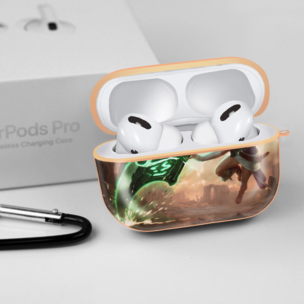 リーグ・オブ・レジェンド League of Legends LOL 【AirPods Pro用】ハードシェル保護ケース｜耐衝撃・防指紋・カラビナ付き商品仕様