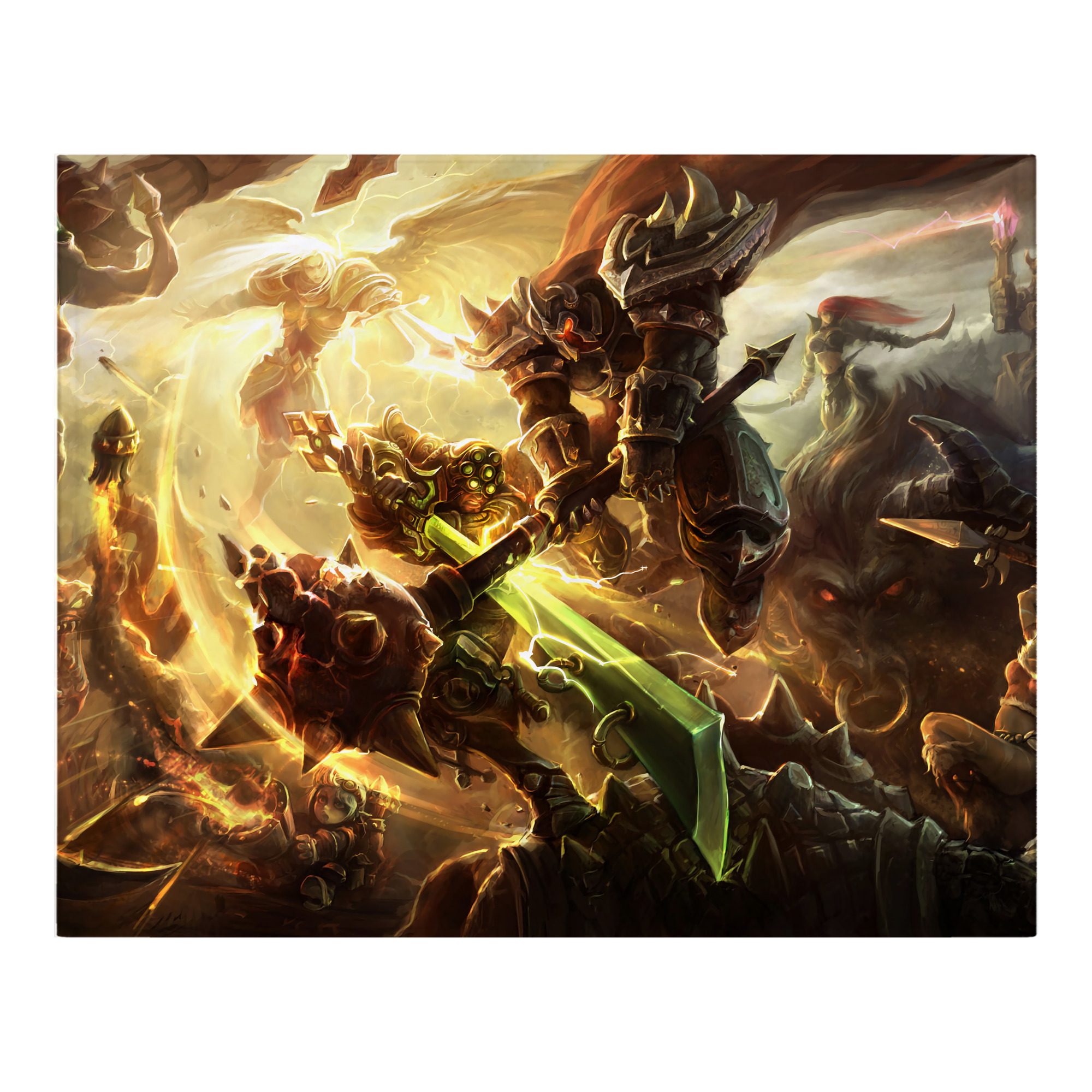 （画像用） リーグ・オブ・レジェンド League of Legends LOL フランネルブランケット・多サイズ対応（横型）