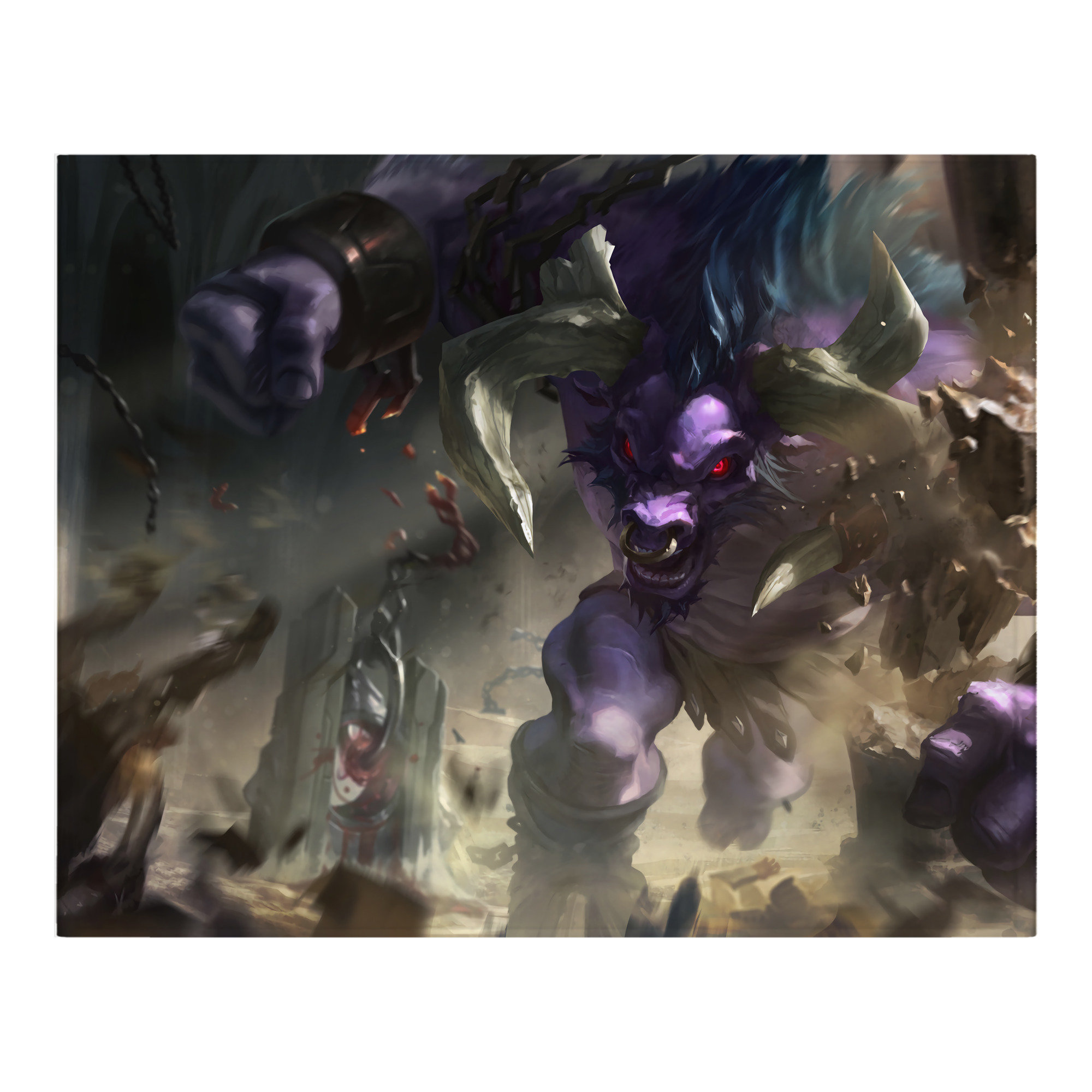 （画像用） リーグ・オブ・レジェンド League of Legends LOL フランネルブランケット・多サイズ対応（横型）