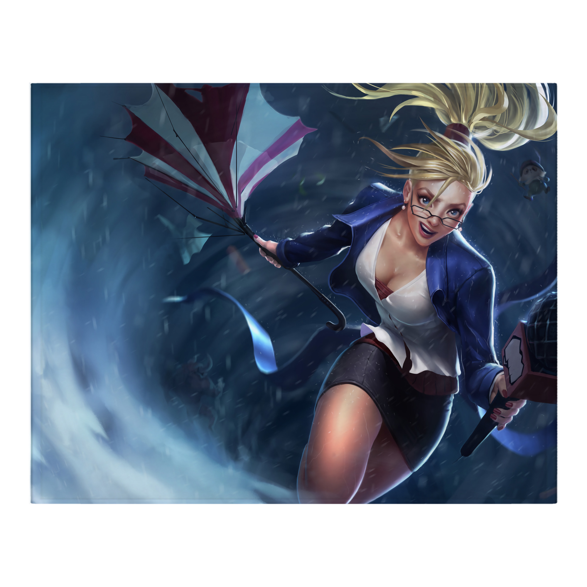 （画像用） リーグ・オブ・レジェンド League of Legends LOL フランネルブランケット・多サイズ対応（横型）