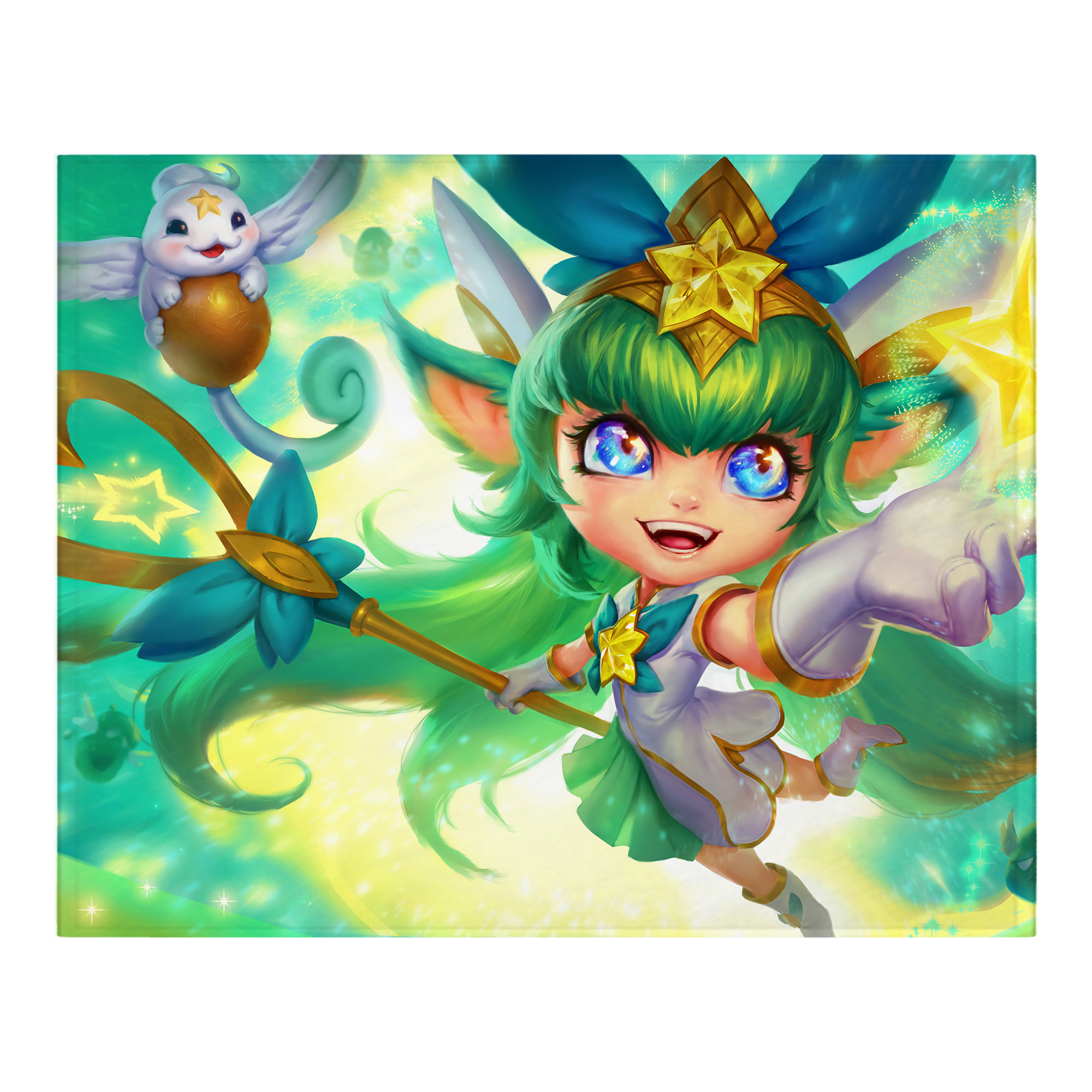 （画像用） リーグ・オブ・レジェンド League of Legends LOL フランネルブランケット・多サイズ対応（横型）