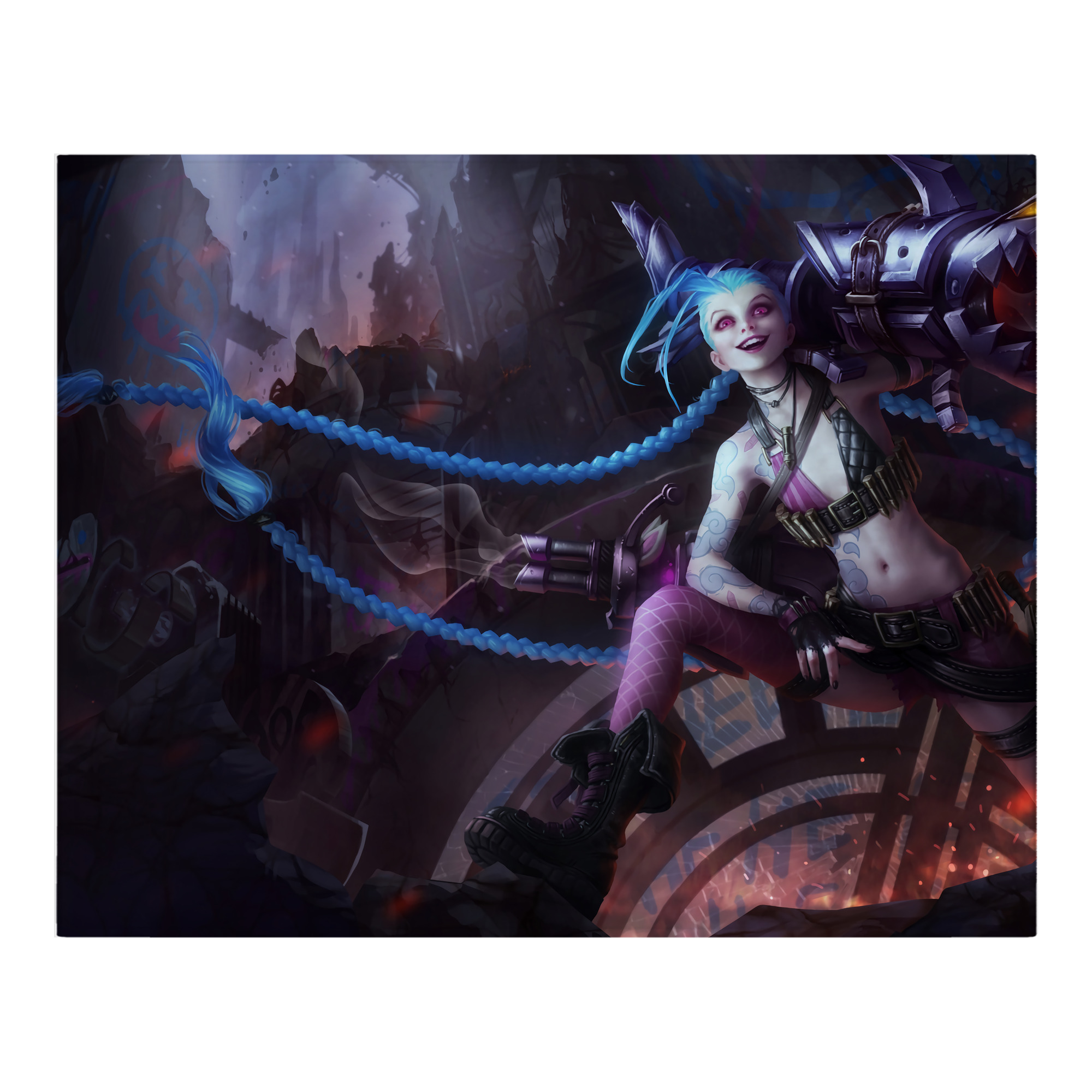 （画像用） リーグ・オブ・レジェンド League of Legends LOL フランネルブランケット・多サイズ対応（横型）