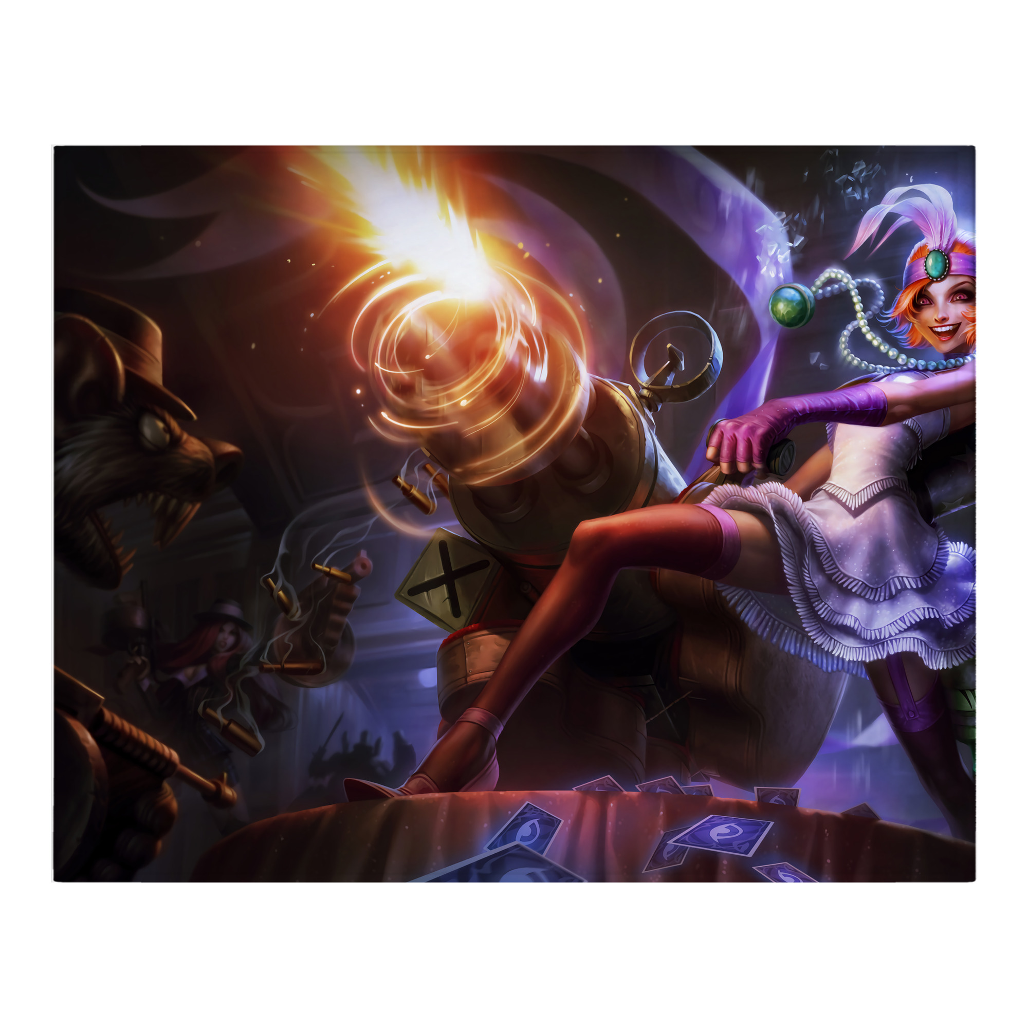 （画像用） リーグ・オブ・レジェンド League of Legends LOL フランネルブランケット・多サイズ対応（横型）
