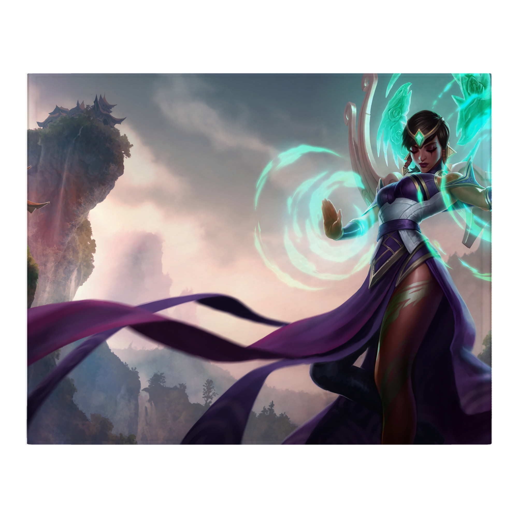 （画像用） リーグ・オブ・レジェンド League of Legends LOL フランネルブランケット・多サイズ対応（横型）