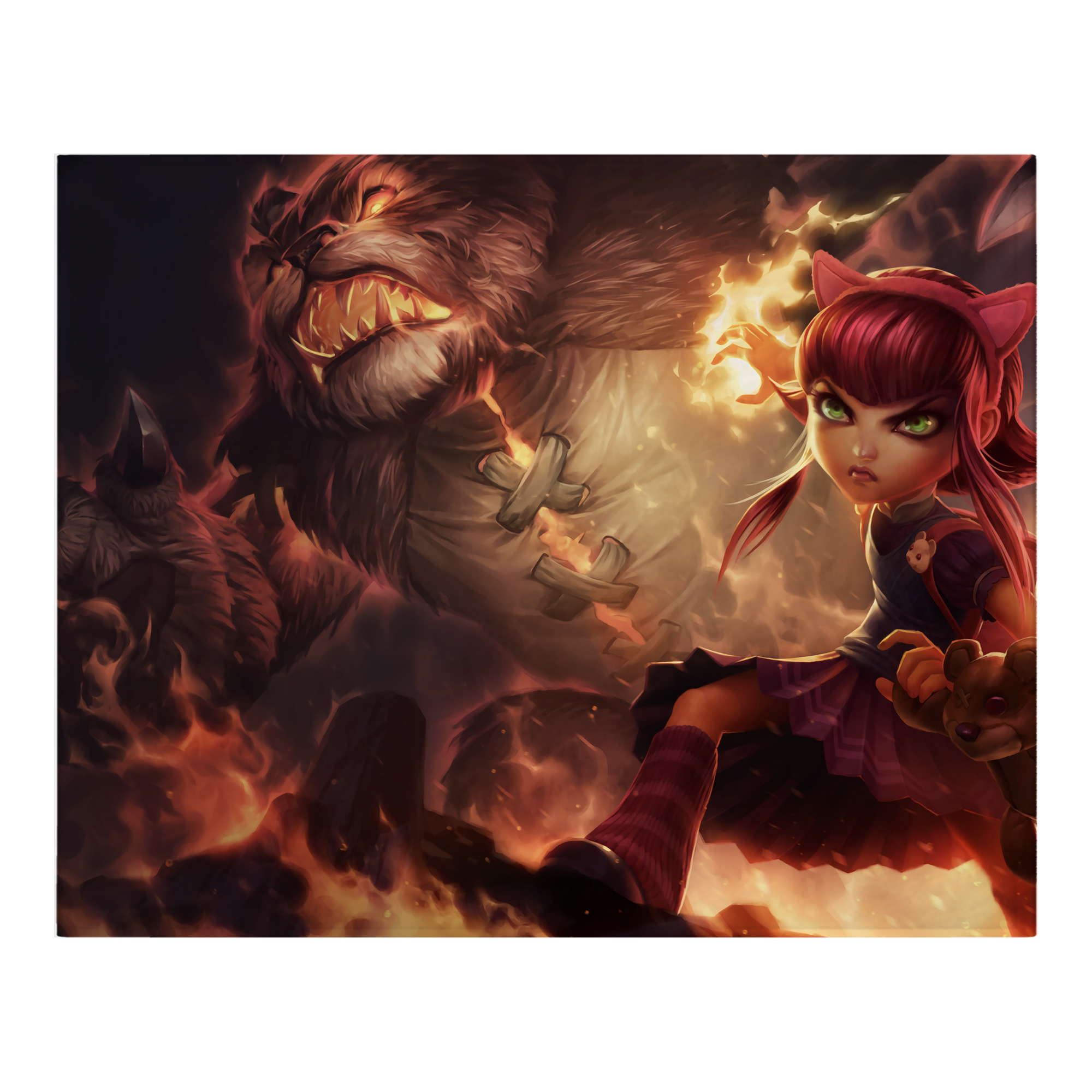 （画像用） リーグ・オブ・レジェンド League of Legends LOL フランネルブランケット・多サイズ対応（横型）