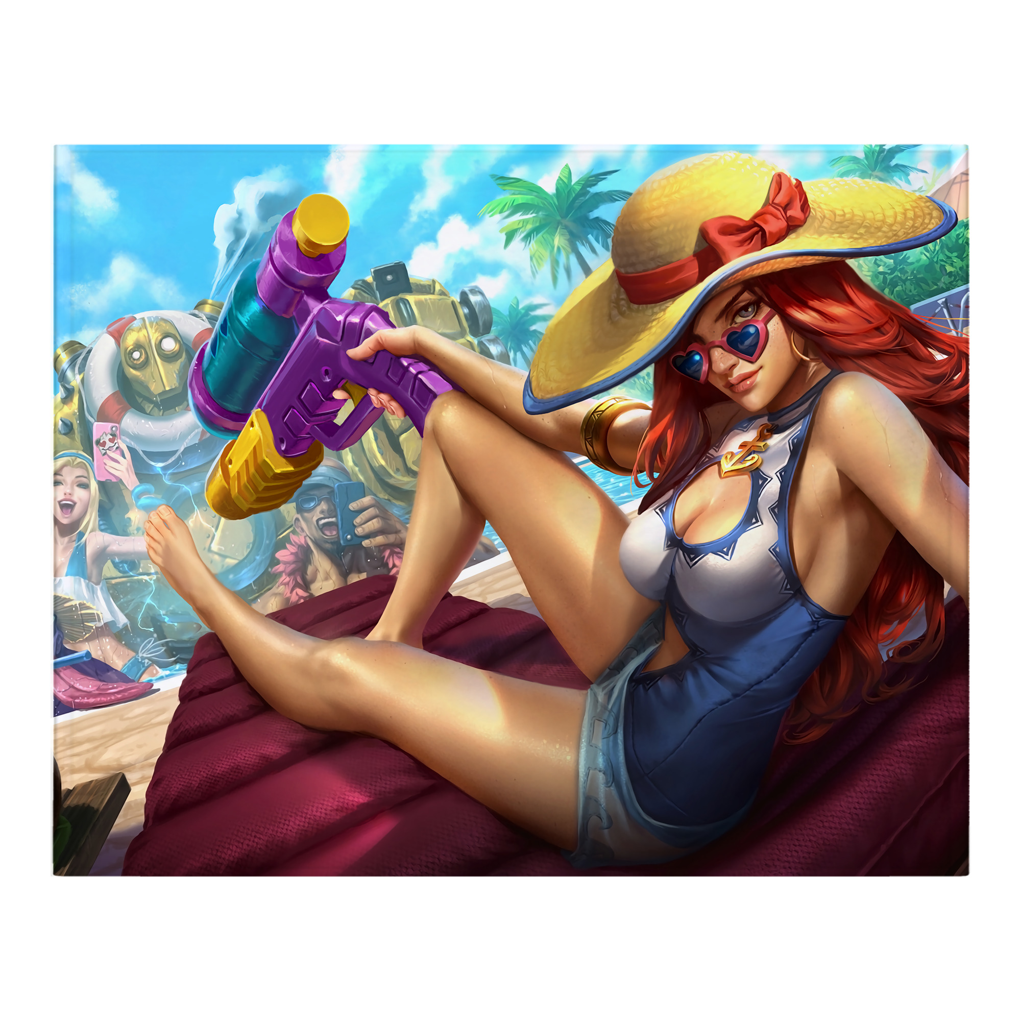 （画像用） リーグ・オブ・レジェンド League of Legends LOL フランネルブランケット・多サイズ対応（横型）