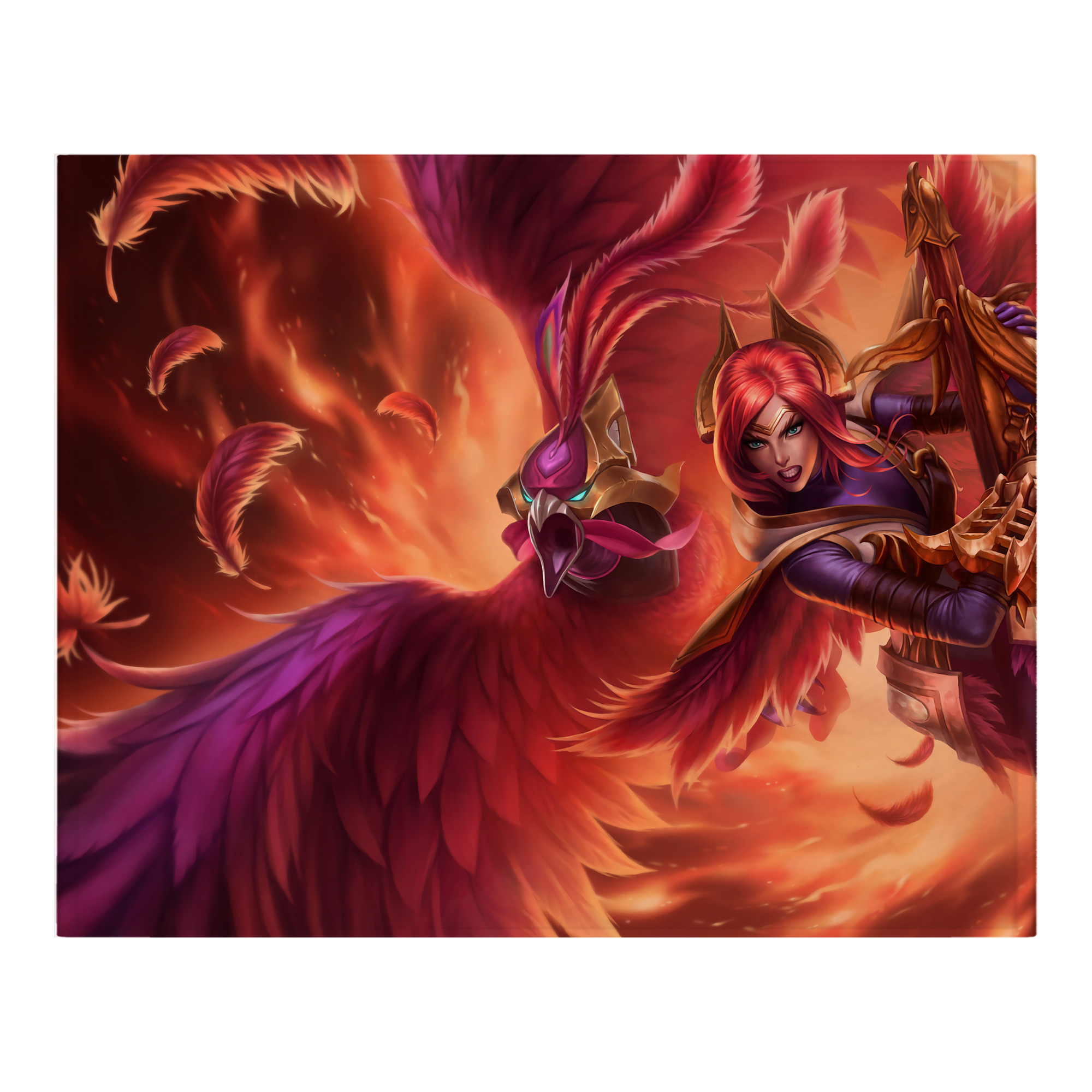 （画像用） リーグ・オブ・レジェンド League of Legends LOL フランネルブランケット・多サイズ対応（横型）