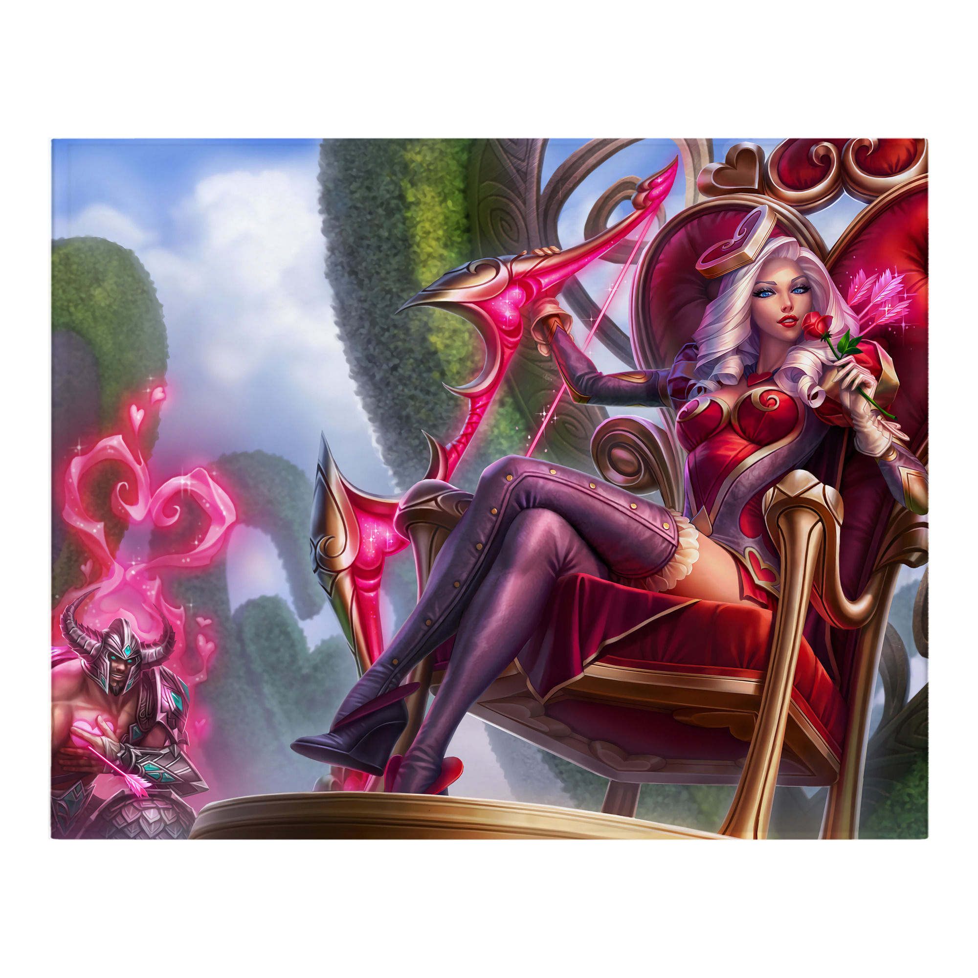 （画像用） リーグ・オブ・レジェンド League of Legends LOL フランネルブランケット・多サイズ対応（横型）