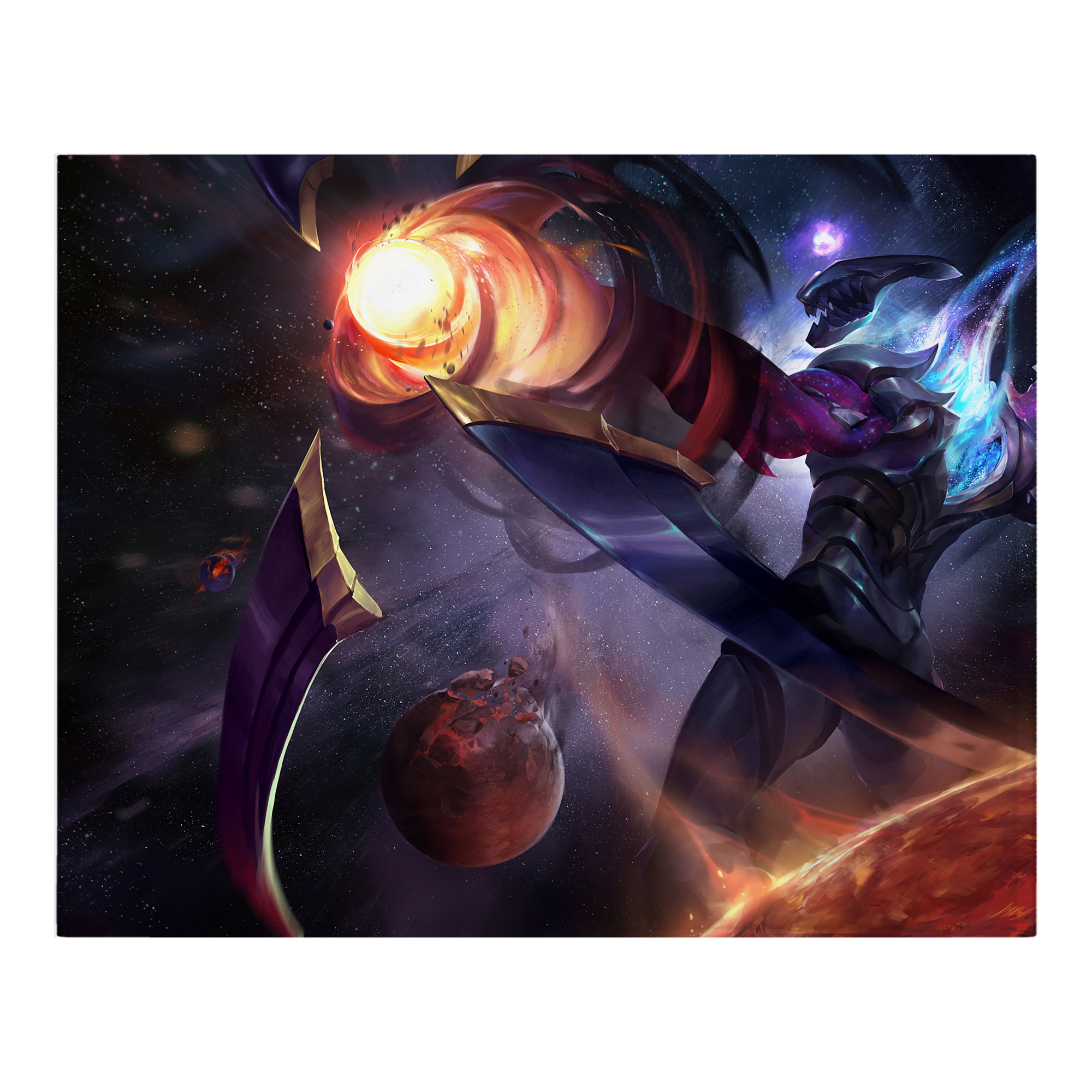 （画像用） リーグ・オブ・レジェンド League of Legends LOL フランネルブランケット・多サイズ対応（横型）