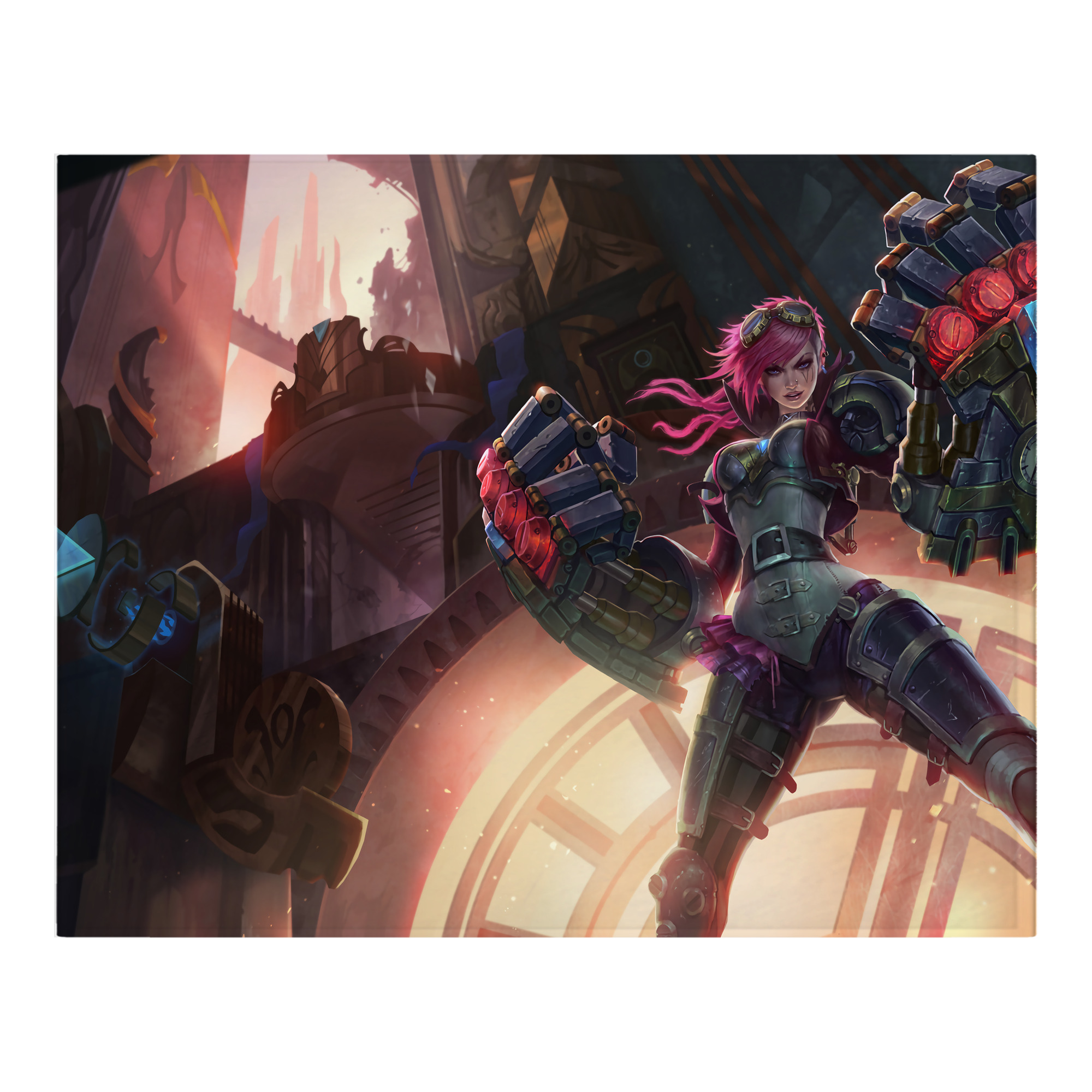（画像用） リーグ・オブ・レジェンド League of Legends LOL フランネルブランケット・多サイズ対応（横型）