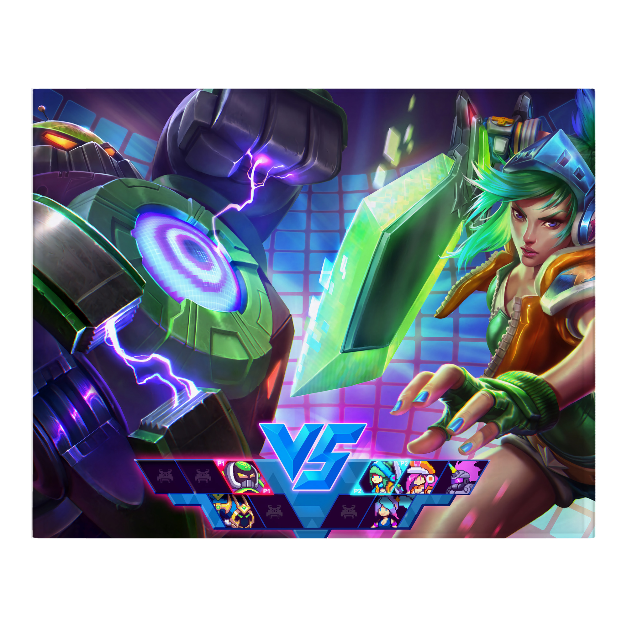 （画像用） リーグ・オブ・レジェンド League of Legends LOL フランネルブランケット・多サイズ対応（横型）