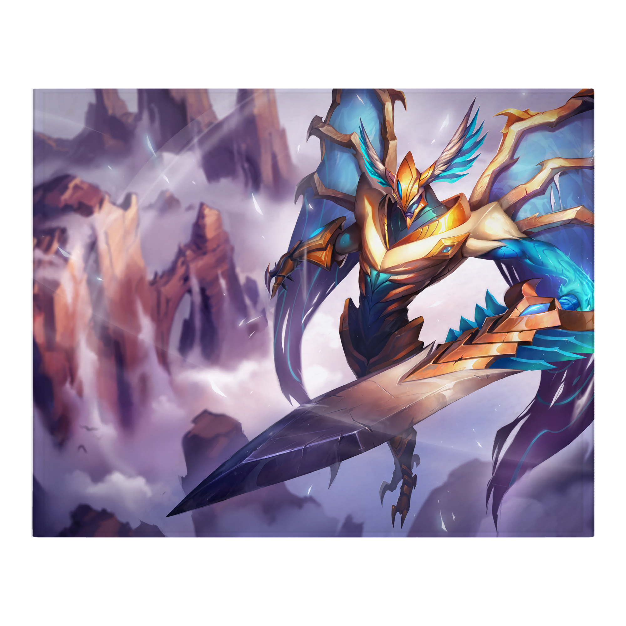 （画像用） リーグ・オブ・レジェンド League of Legends LOL フランネルブランケット・多サイズ対応（横型）