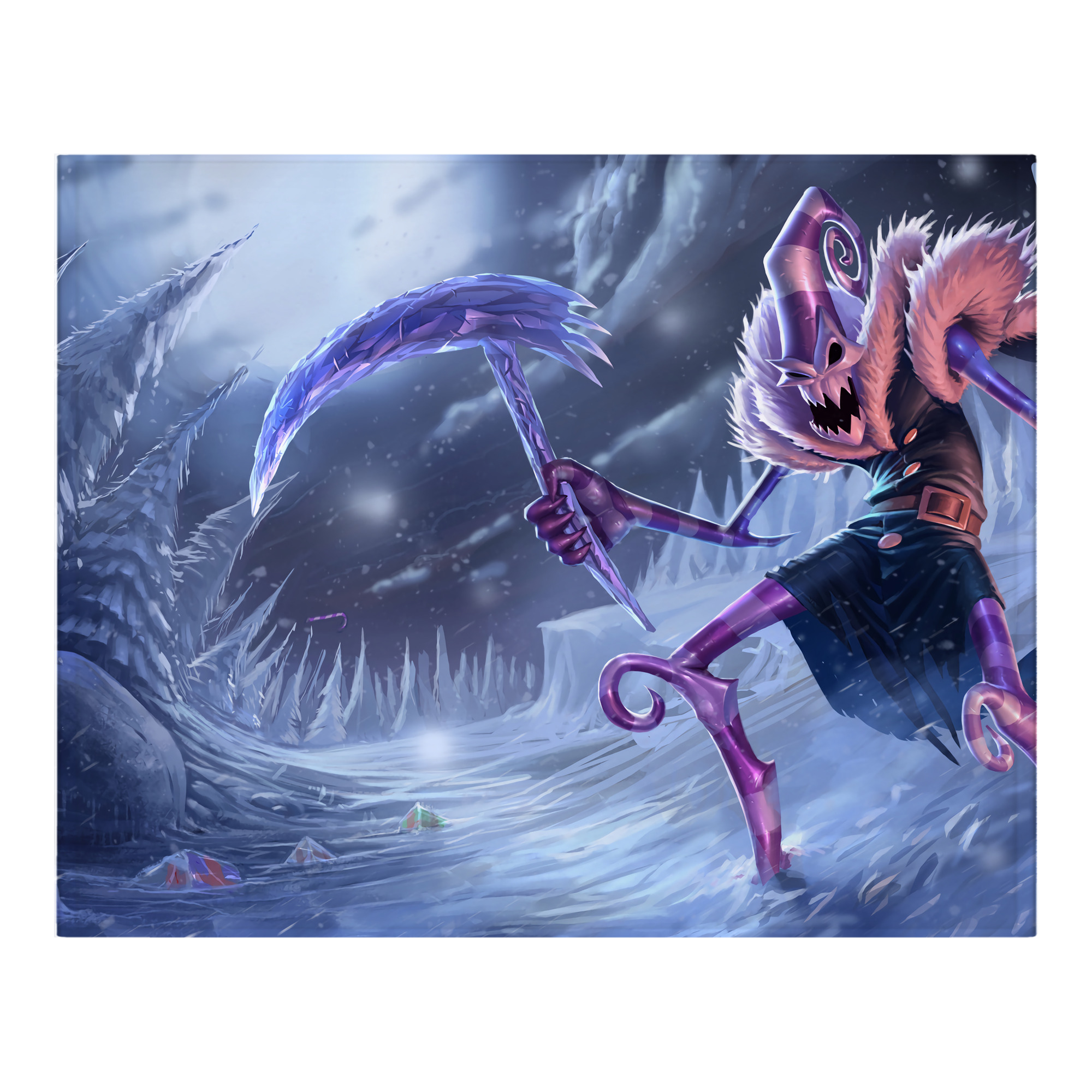 （画像用） リーグ・オブ・レジェンド League of Legends LOL フランネルブランケット・多サイズ対応（横型）