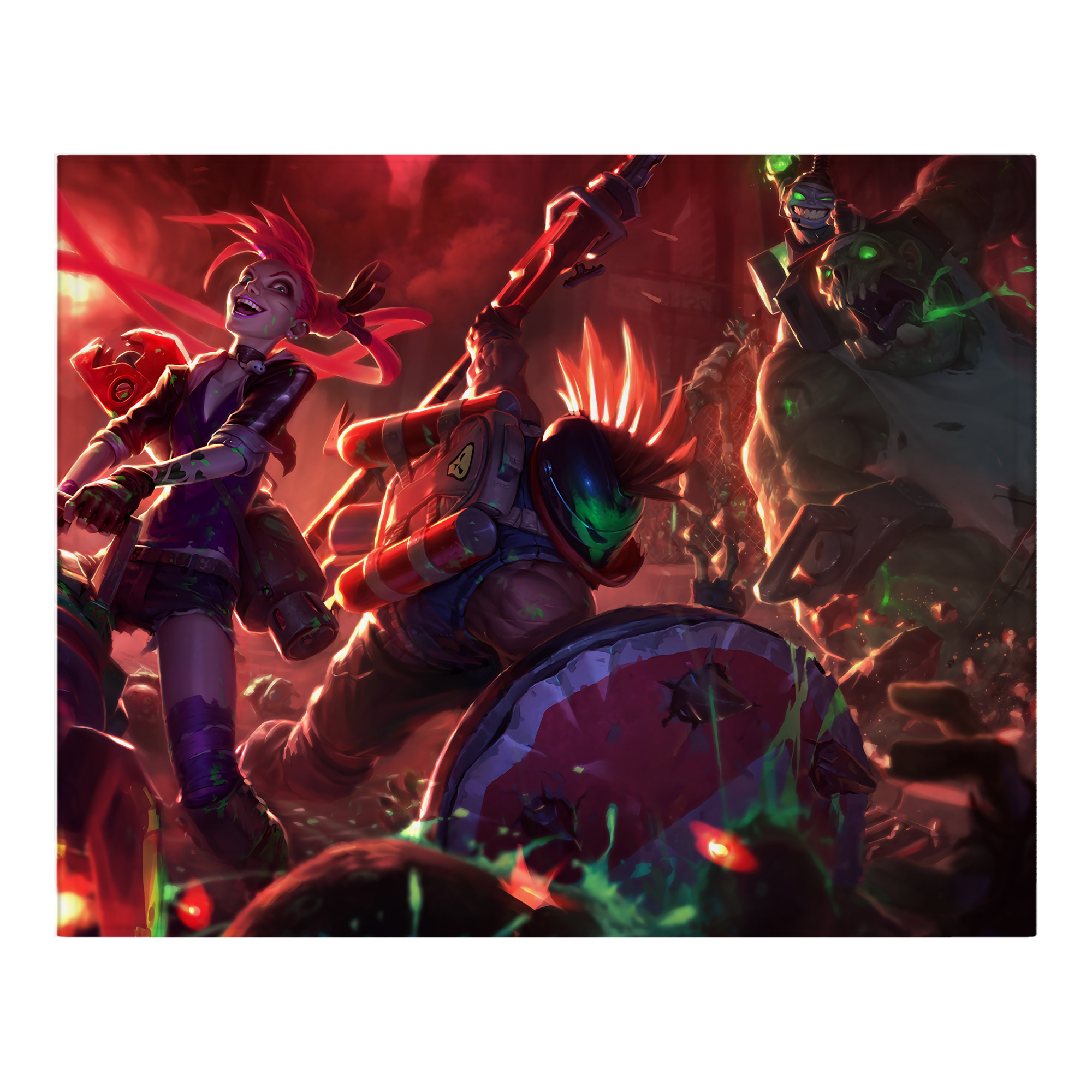 （画像用） リーグ・オブ・レジェンド League of Legends LOL フランネルブランケット・多サイズ対応（横型）