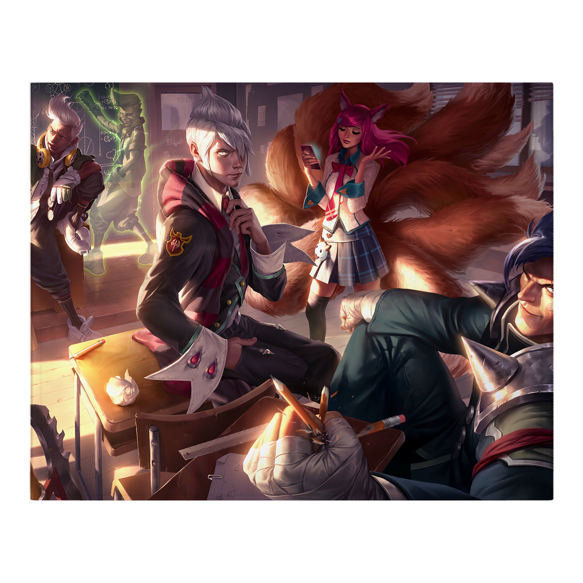 （画像用） リーグ・オブ・レジェンド League of Legends LOL フランネルブランケット・多サイズ対応（横型）